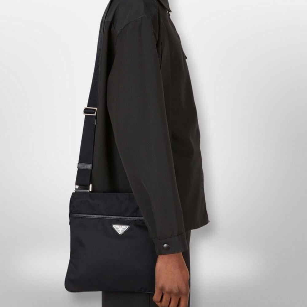 Prada Black Men's Crossbody Bag